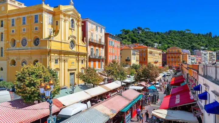Old Town- 4 Pers, Vieux Nice, Ac, Wifi Esterno foto