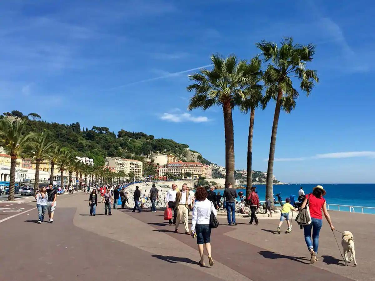 Old Town- 4 Pers, Vieux Nice, Ac, Wifi Esterno foto