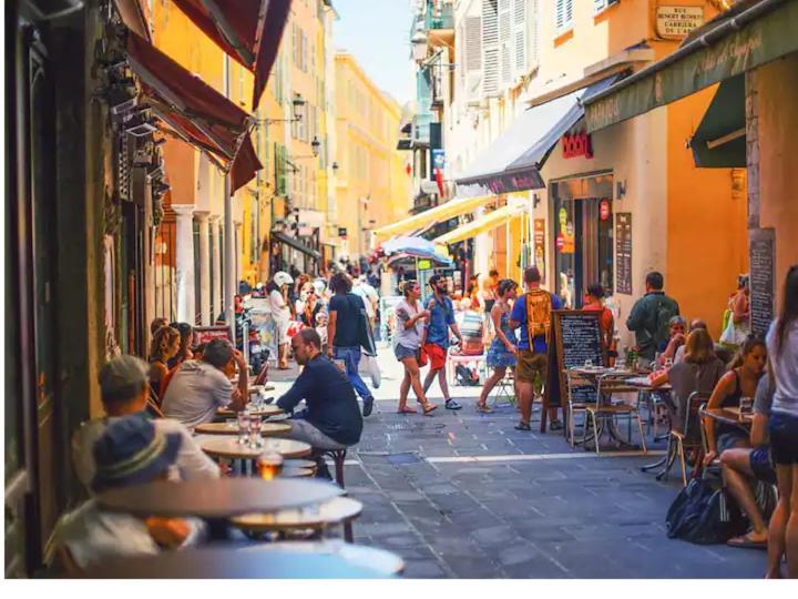 Old Town- 4 Pers, Vieux Nice, Ac, Wifi Esterno foto